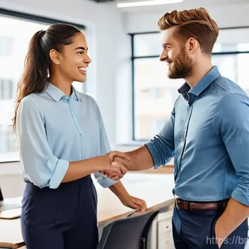 Home 22 감정 인식을 위한 연습 게임 소개 - **Emotional Intelligence in the Workplace: Empathy and Support**
A diverse group of young profes...
