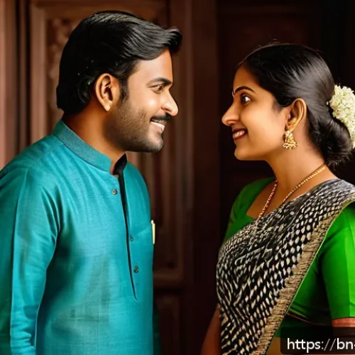 Home 7 상대방의 감정에 대한 반응 연습하기 - A warm, intimate scene depicting two Bengali adults engaged in active listening during a heartfelt c...
